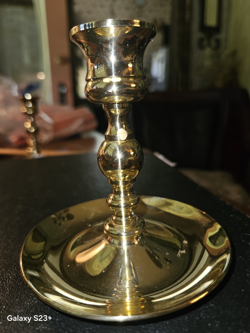 BRASS BALDWIN CANDLESTICK